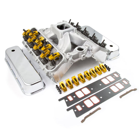 Chevy BBC 454 Solid FT Cylinder Head Top End Engine Combo Kit