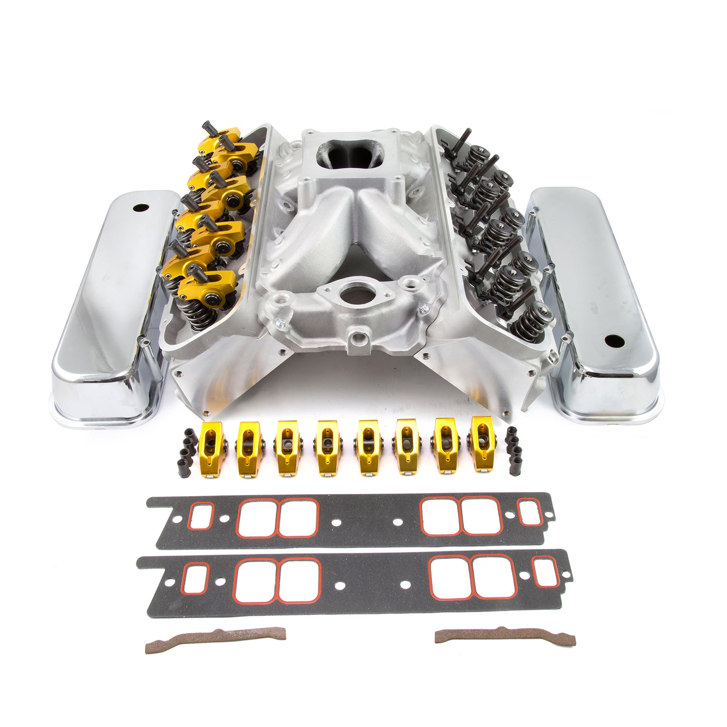 Chevy BBC 454 Solid FT Cylinder Head Top End Engine Combo Kit