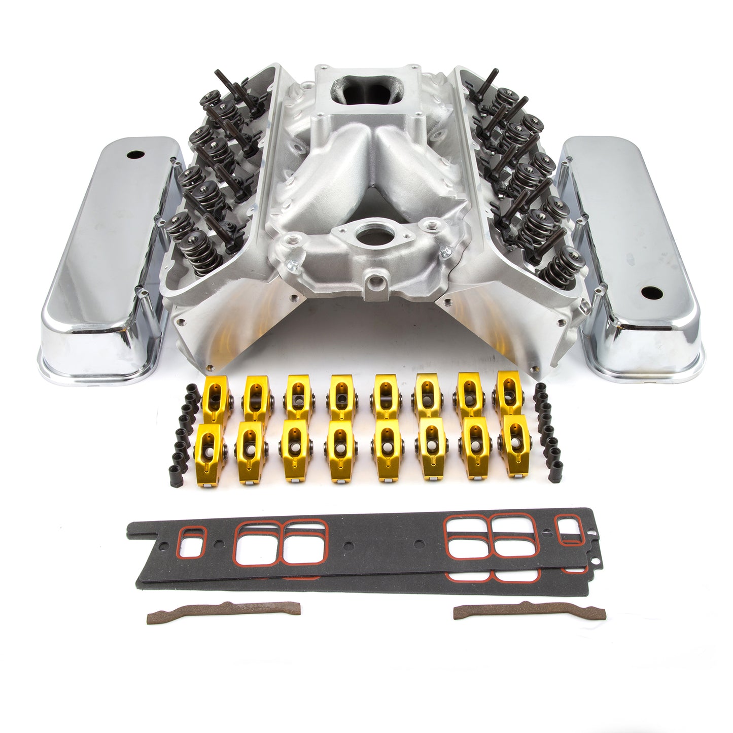 Chevy BBC 454 Solid FT Cylinder Head Top End Engine Combo Kit