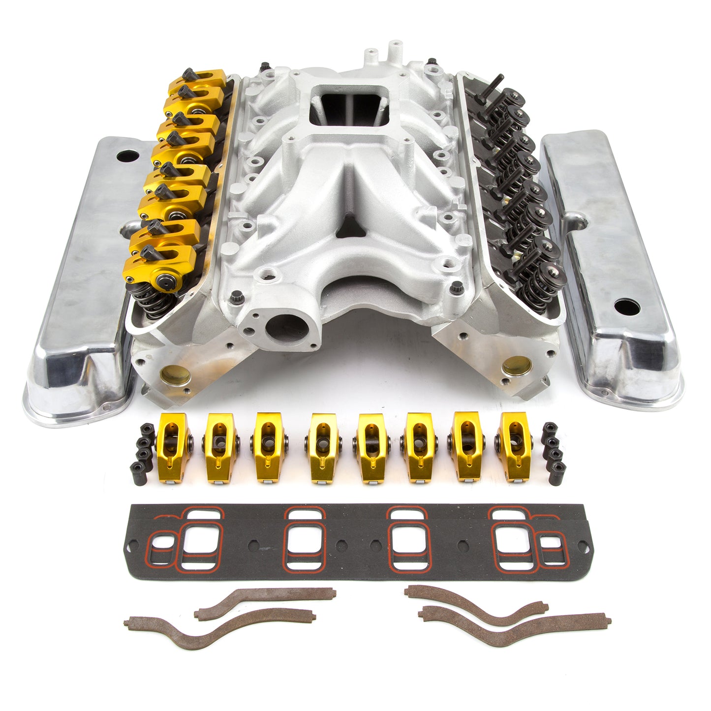 Kit combinado de motor de extremo superior con culata y rodillo hidráulico Ford 351W Windsor de 190 cc