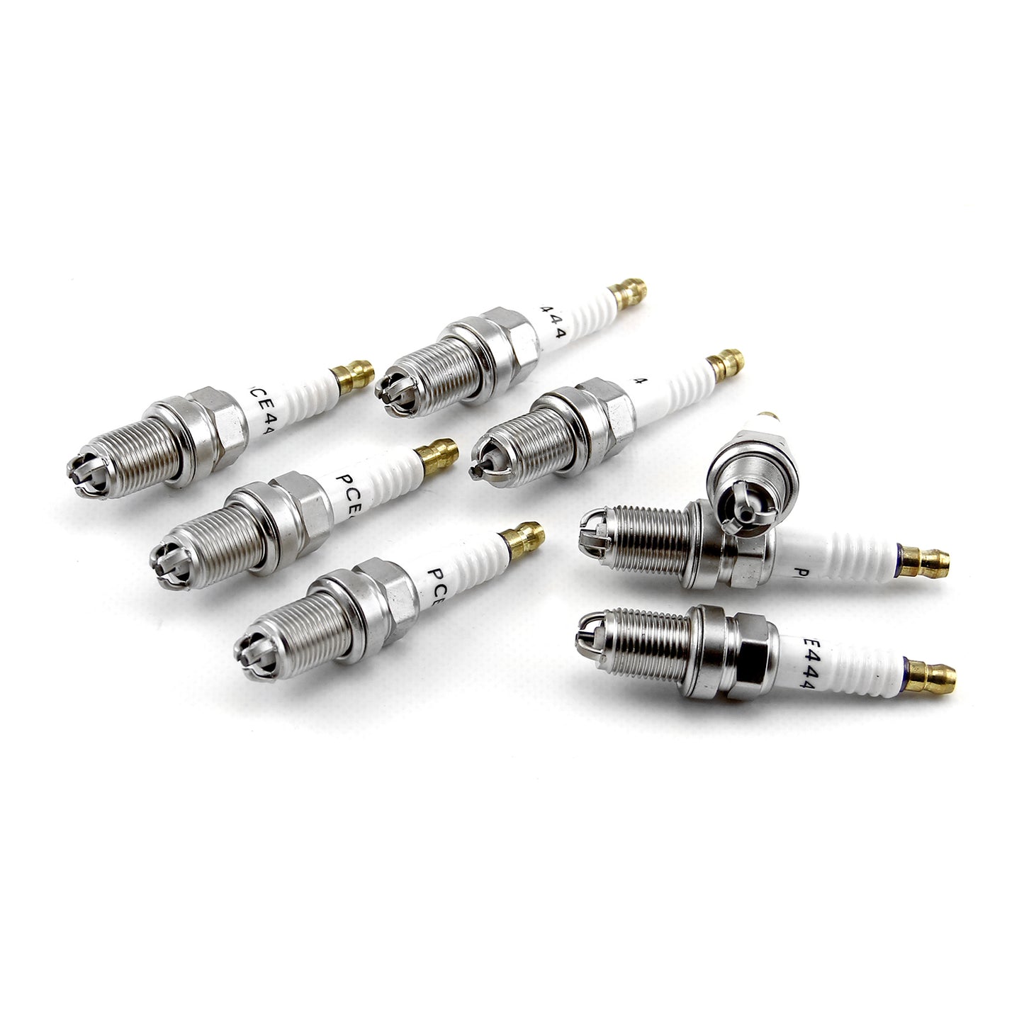 Bujías de triple electrodo con sello de junta de núcleo de cobre de carreras (cantidad: 8)