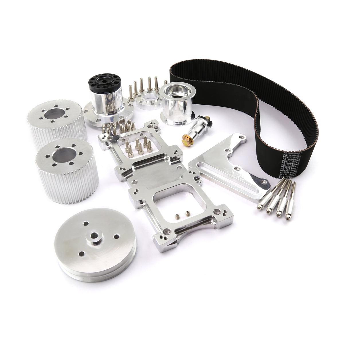 Kit de accionamiento del soplador Chevy BBC 454 para supercargador Roots 6-71 y 8-71