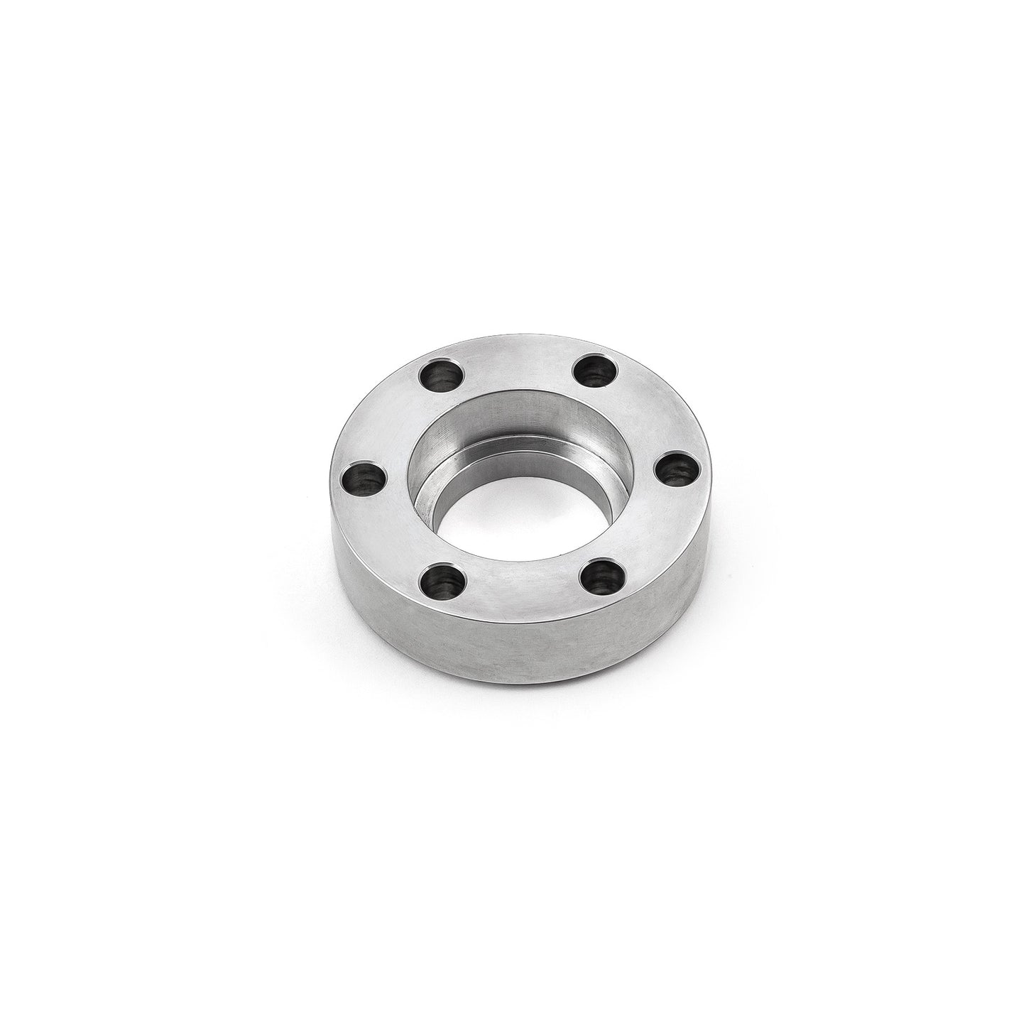 Espaciador de polea de cigüeñal/boquilla de sobrealimentador con herrajes de aluminio macizo de 0,865" de espesor
