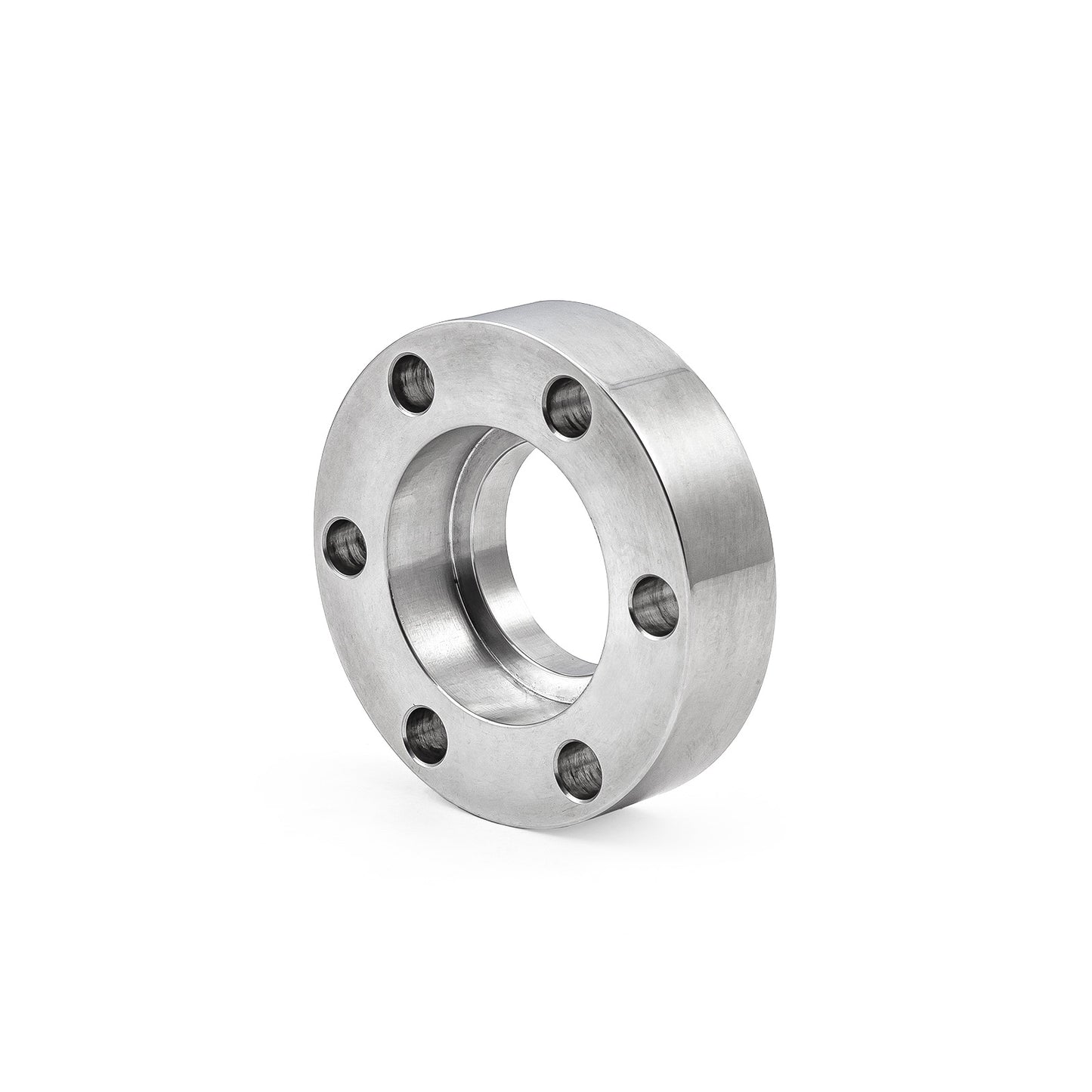 Supercharger Snout / Crank Pulley Spacer w/ Hardware Billet Aluminum 0.865" Thick