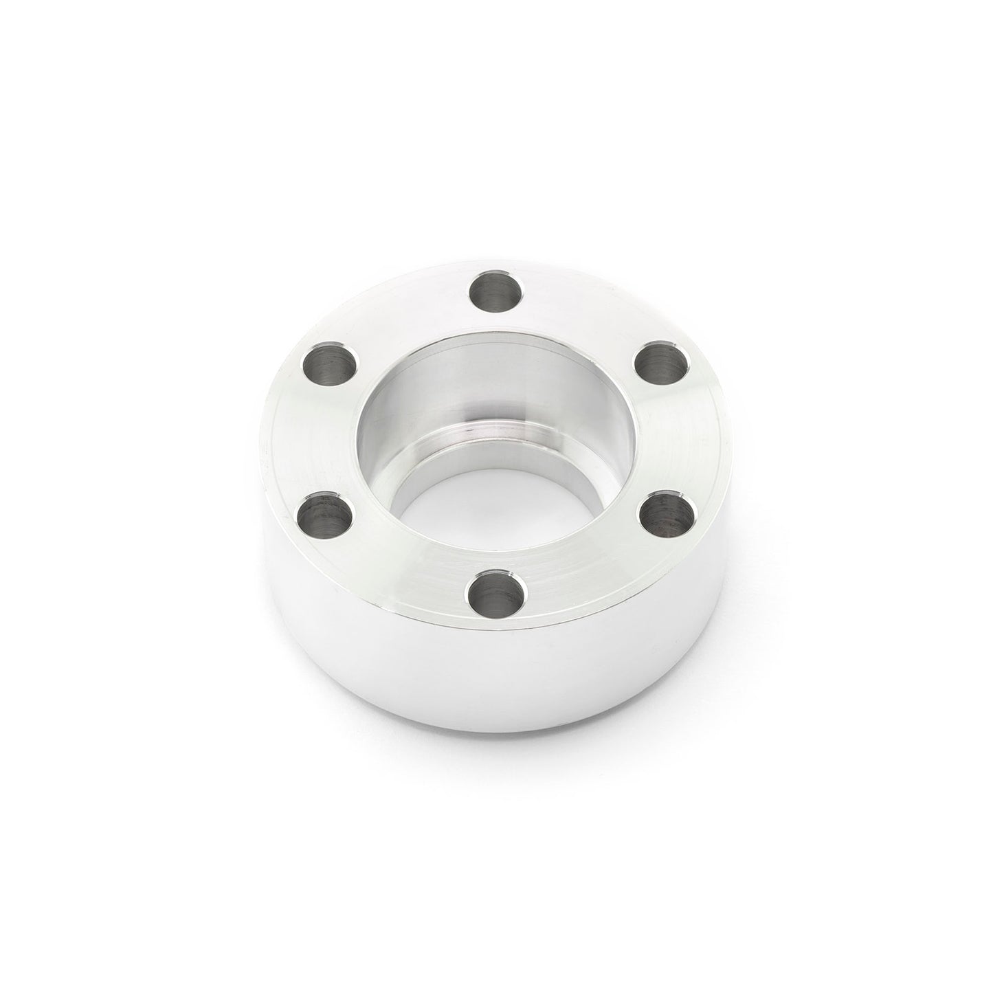 Espaciador de polea de cigüeñal/boquilla de sobrealimentador con herrajes de aluminio macizo de 1,250" de espesor