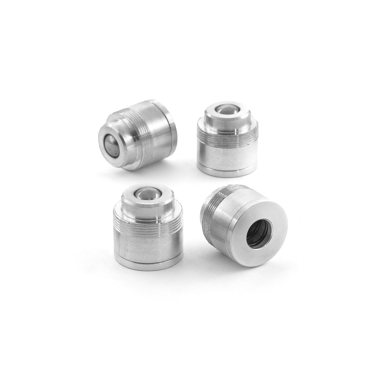 Aluminum 4150 to 4500 CNC Machined Carburetor Spacer w/ Burst Panel Check Valves