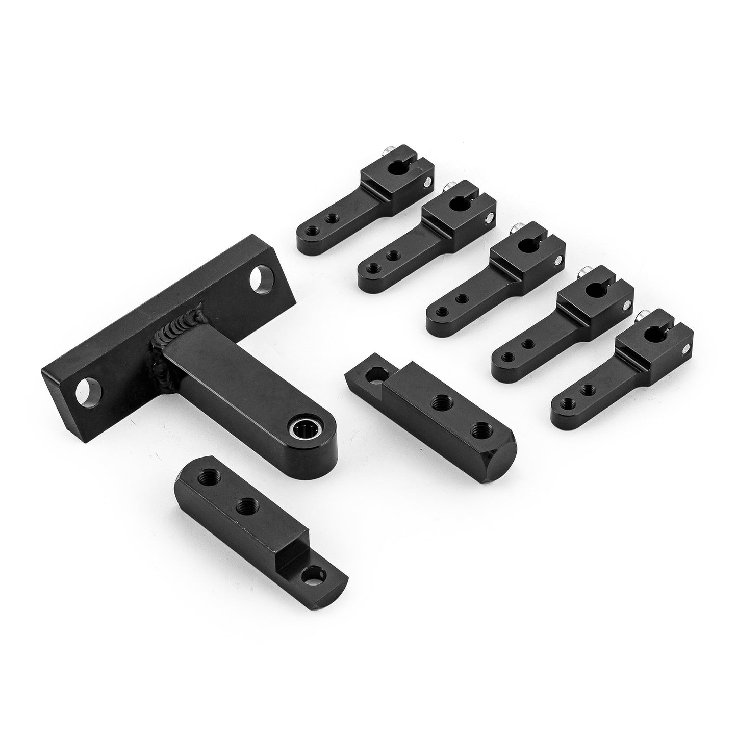 Dual Side Mount Carburetor Linkage Kit for Blower and Tunnel Ram Applications