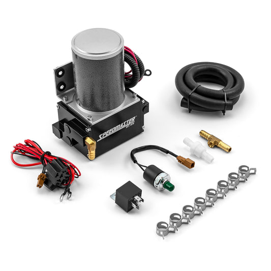 Kit de bomba de vacío eléctrica universal de 12 V para servofreno (negro)