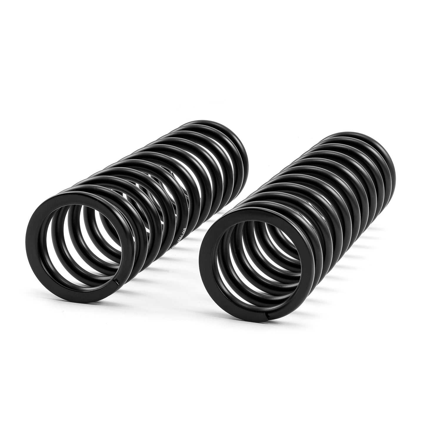 Resortes helicoidales para amortiguadores de 10" de alto, con una tasa de resorte de 110 lb/pulg. (110 lb/pulg.) - Negros (par)