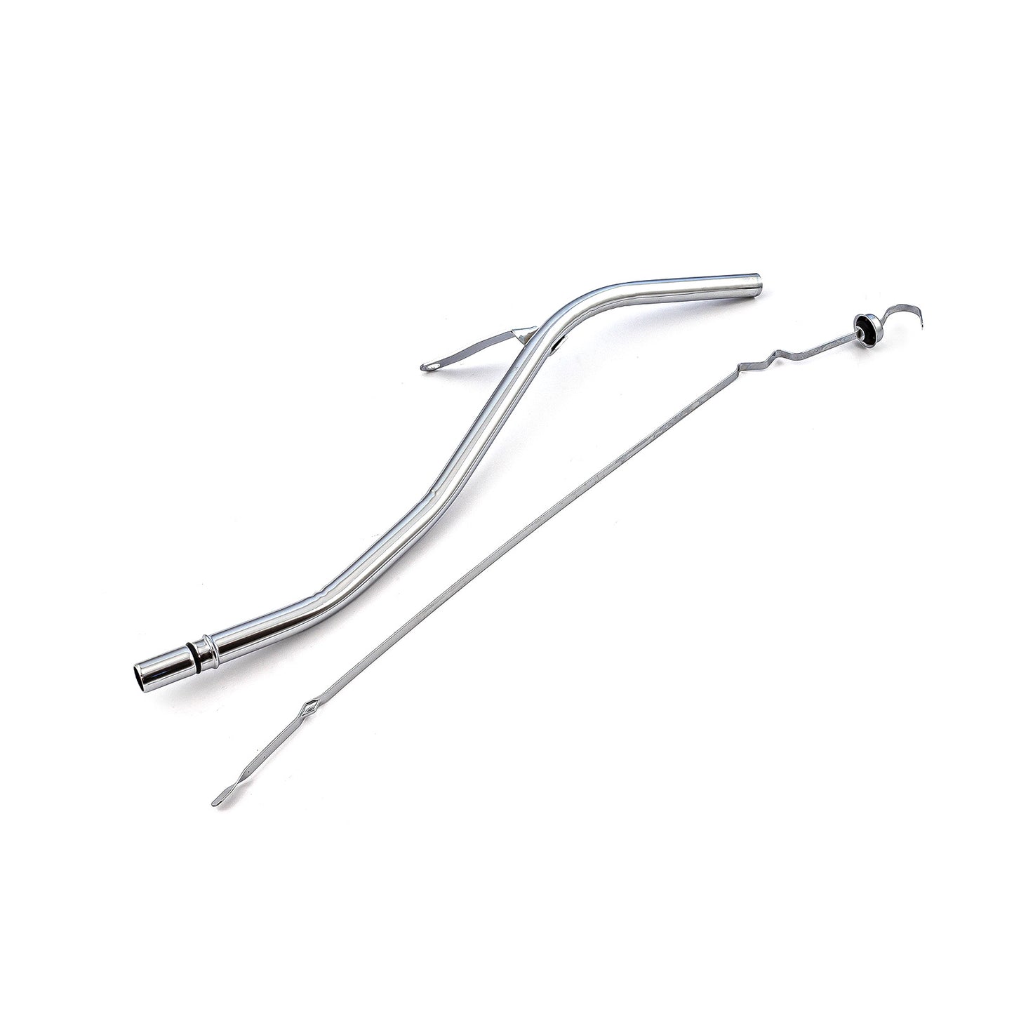 Varilla de medición de transmisión de 24" y tubo cromado para Chevy Gm Turbo Th400