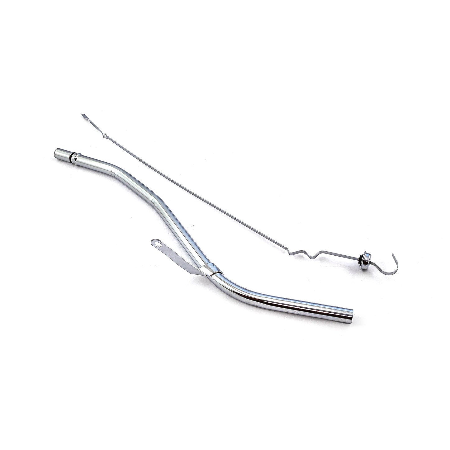 Chevy Gm Turbo Th400 24" Transmission Dipstick and Tube to Chrome