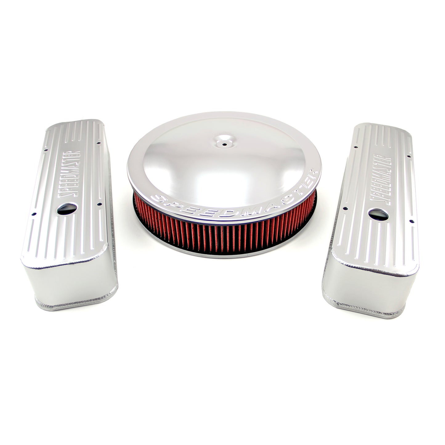 Kits de decoración de motor plateado con elemento lavable de 14" x 2"