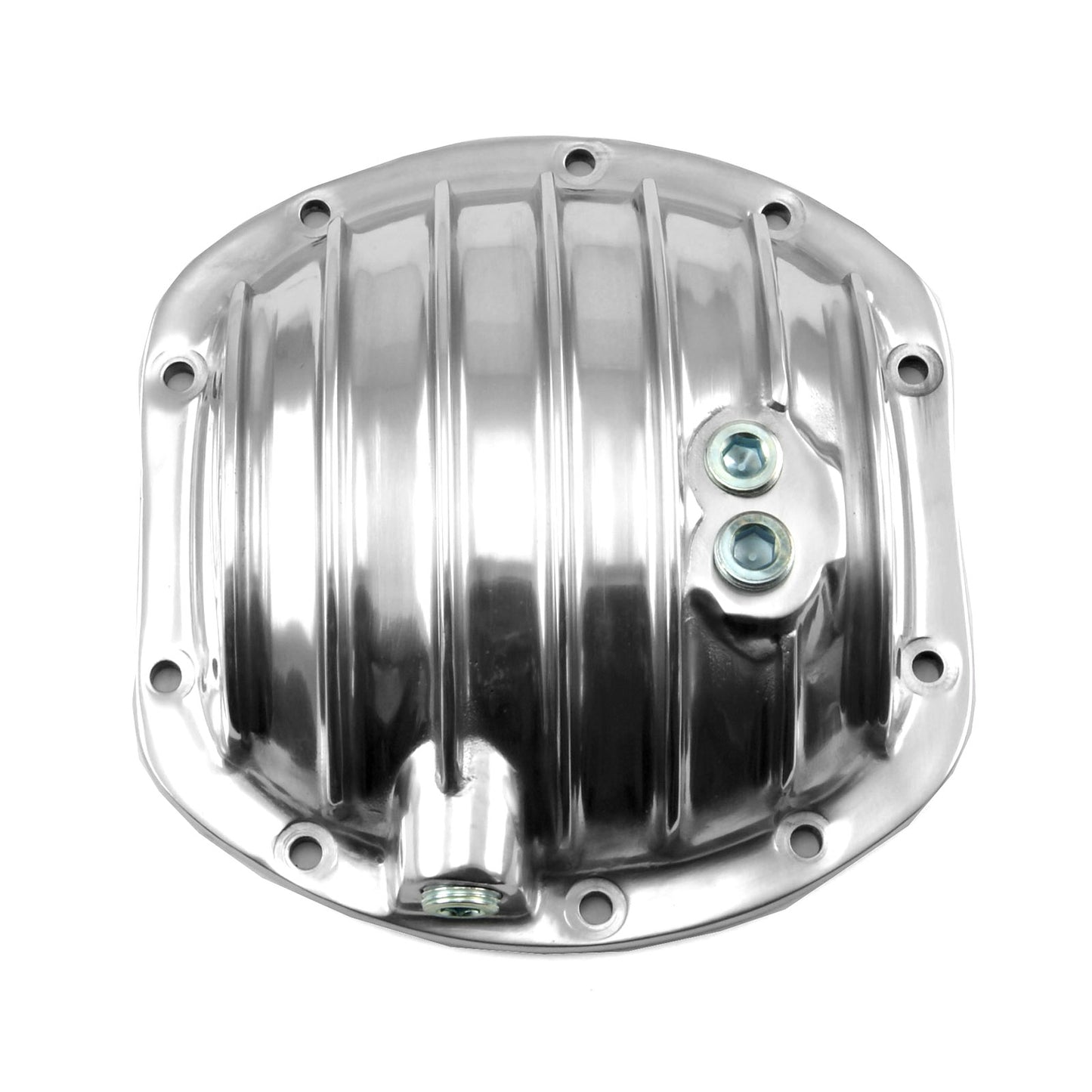 Dana 25 27 30 10 Bolt Polished Aluminum Rear End Differential Rear Cover