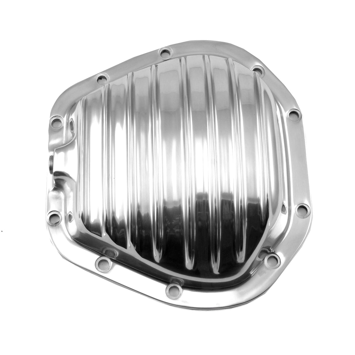 Cubierta trasera del diferencial trasero de aluminio pulido de 10 pernos Dana 50 60 70