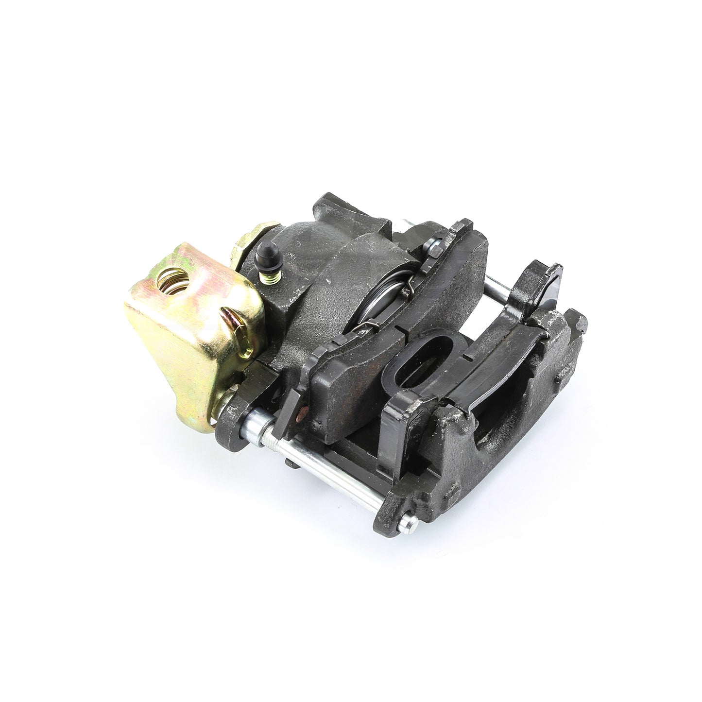 Calibrador trasero métrico GM con freno de emergencia, pasador de 5", lado derecho, entrada de 7/16"