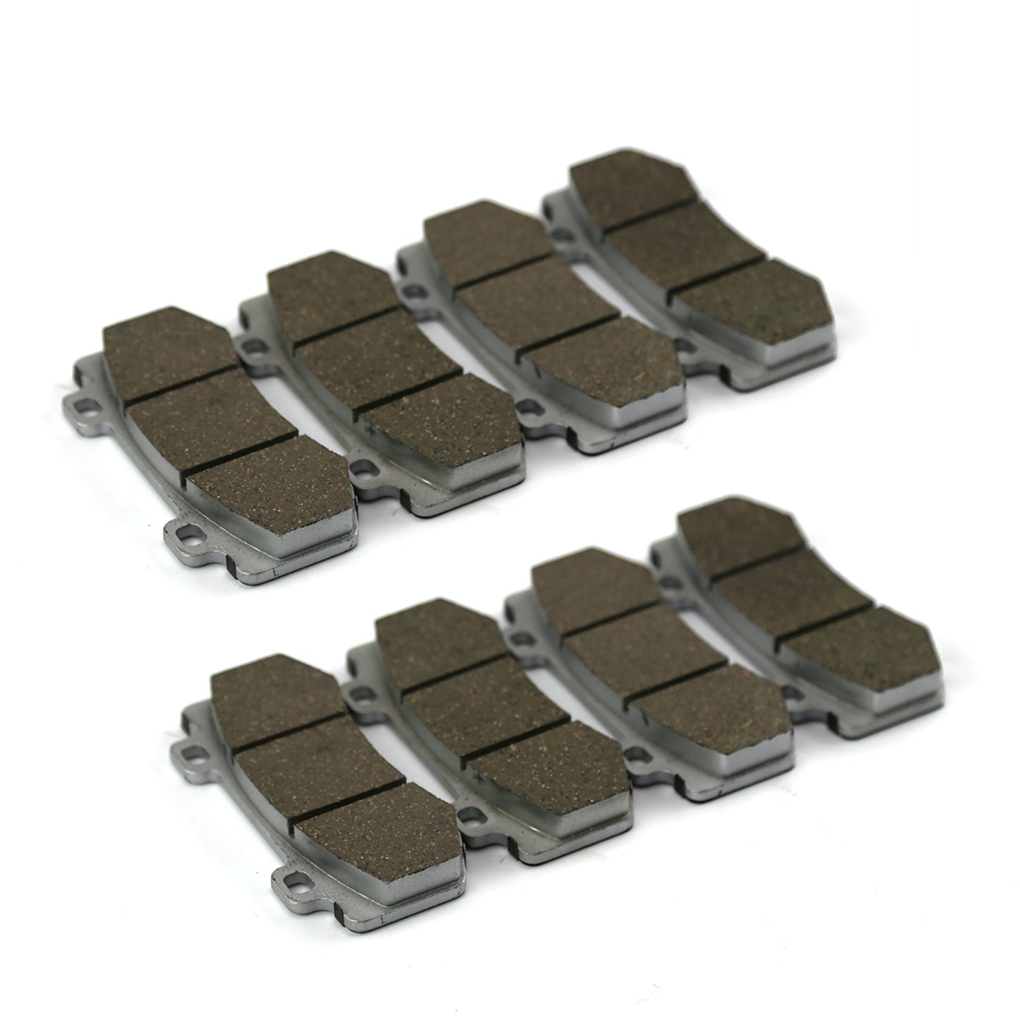 6 Piston Billet Caliper Front & Rear Kit - Red Powdercoated