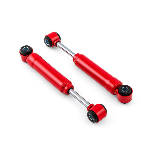 Amortiguadores Shorty Red Mono Tube Hot Rod 11 1/4" Extendido 7 7/8" Colapsado