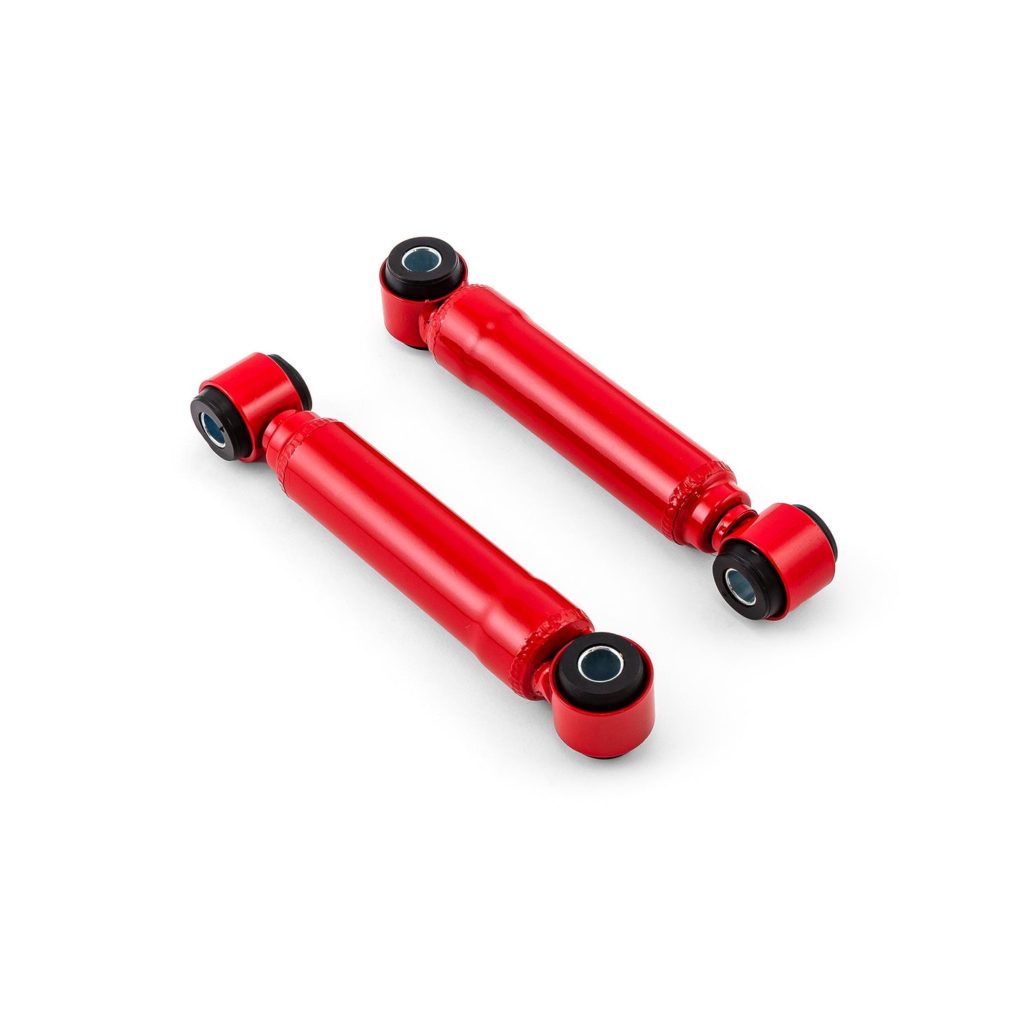 Amortiguadores Shorty Red Mono Tube Hot Rod 11 1/4" Extendido 7 7/8" Colapsado
