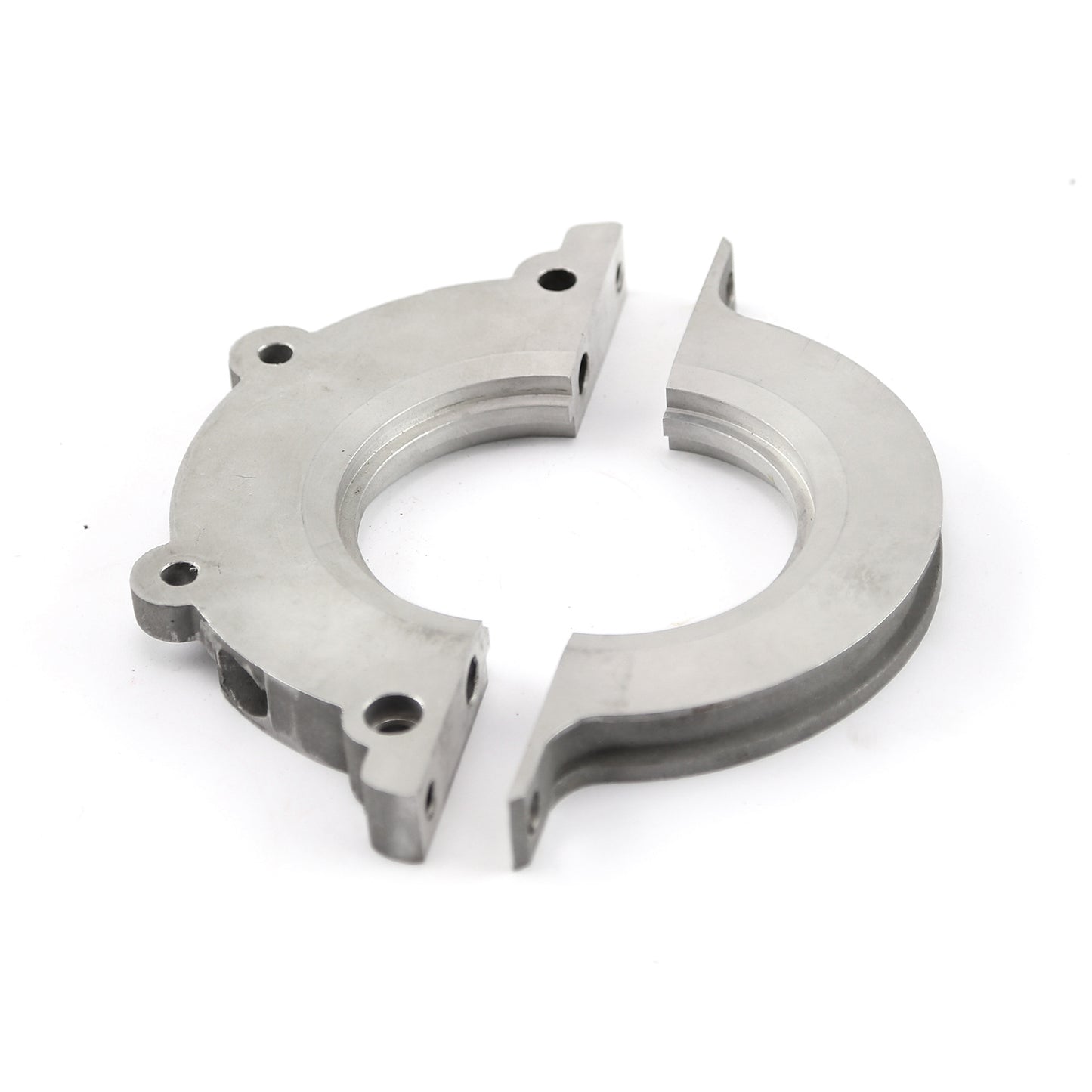 Adaptador de sello principal trasero Chevy SBC 350 (último modelo, de 1 pieza a 2 piezas, de aluminio)