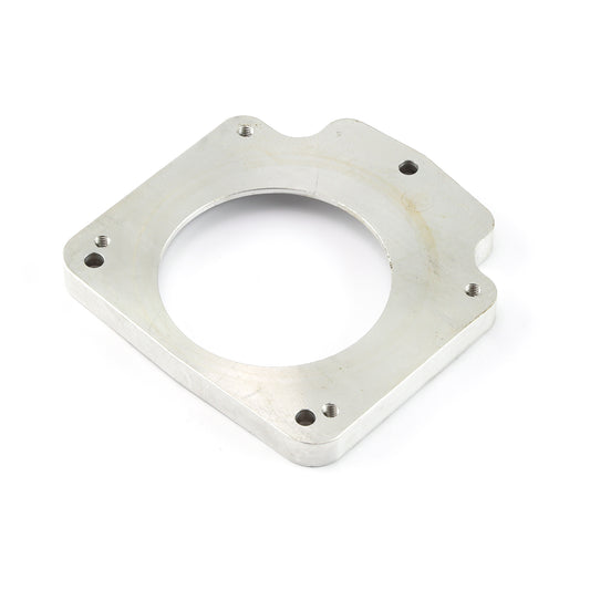 Espaciador adaptador de cuerpo del acelerador de aluminio billet LS1 a LS2 (3 pernos a 4 pernos)