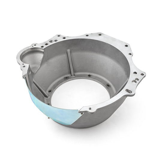 Carcasa de campana de aluminio para Chevy SBC BBC Ford SB a Powerglide y Reid TH400