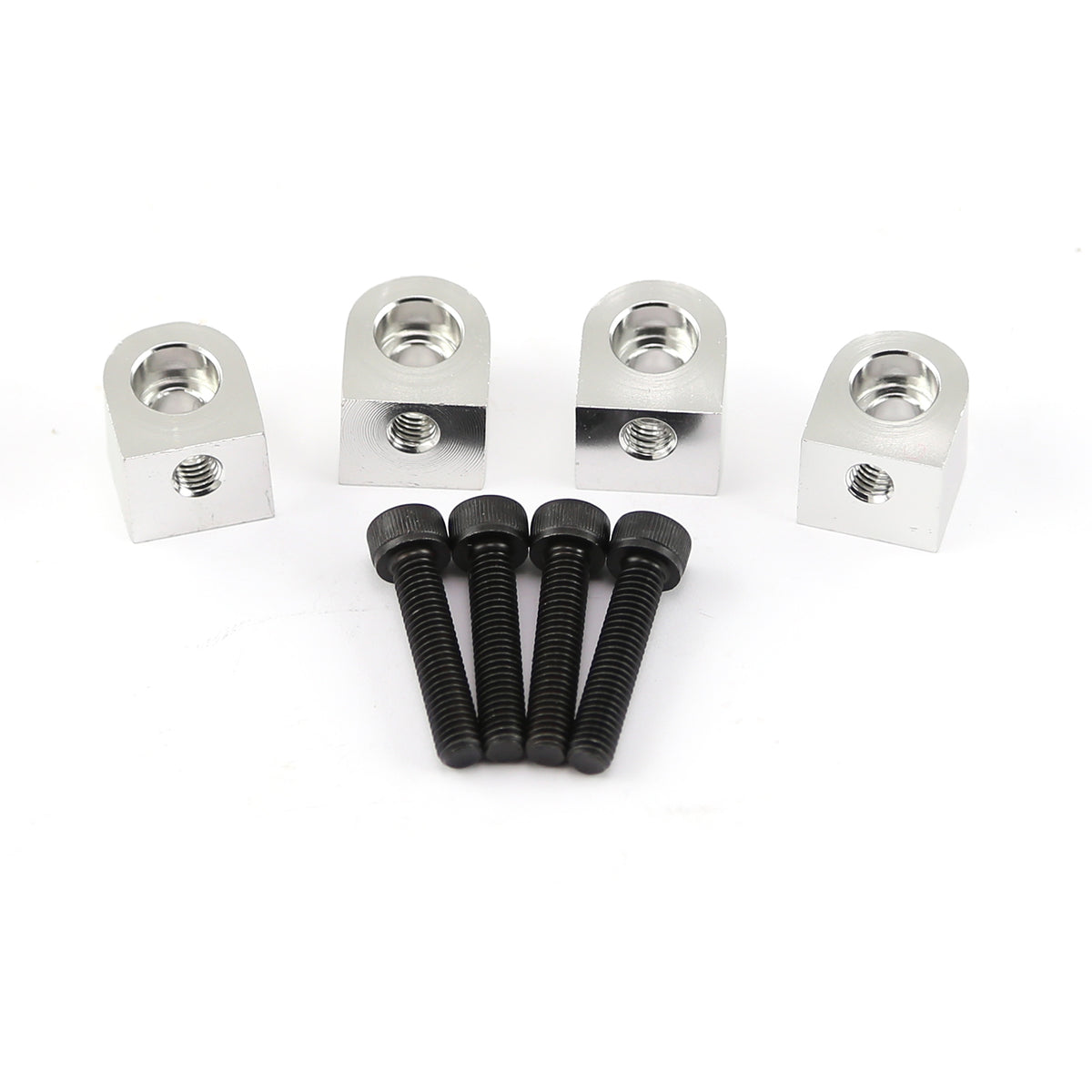 Soportes de riel de combustible de aluminio billet para Chevy GM LS1 LS6 con herrajes