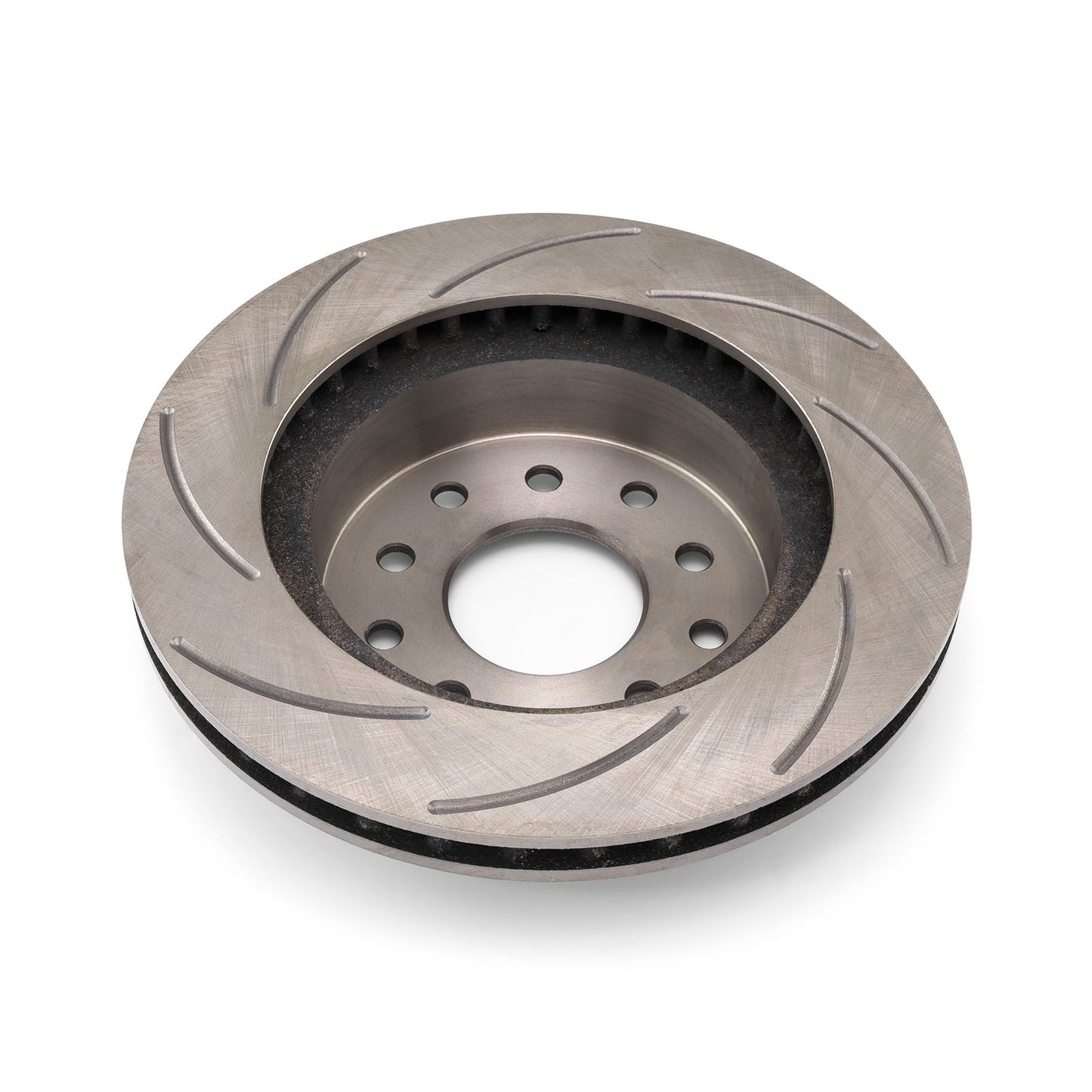 Rotor de freno trasero derecho ranurado de 11,25" de diámetro y 2,800" de centro