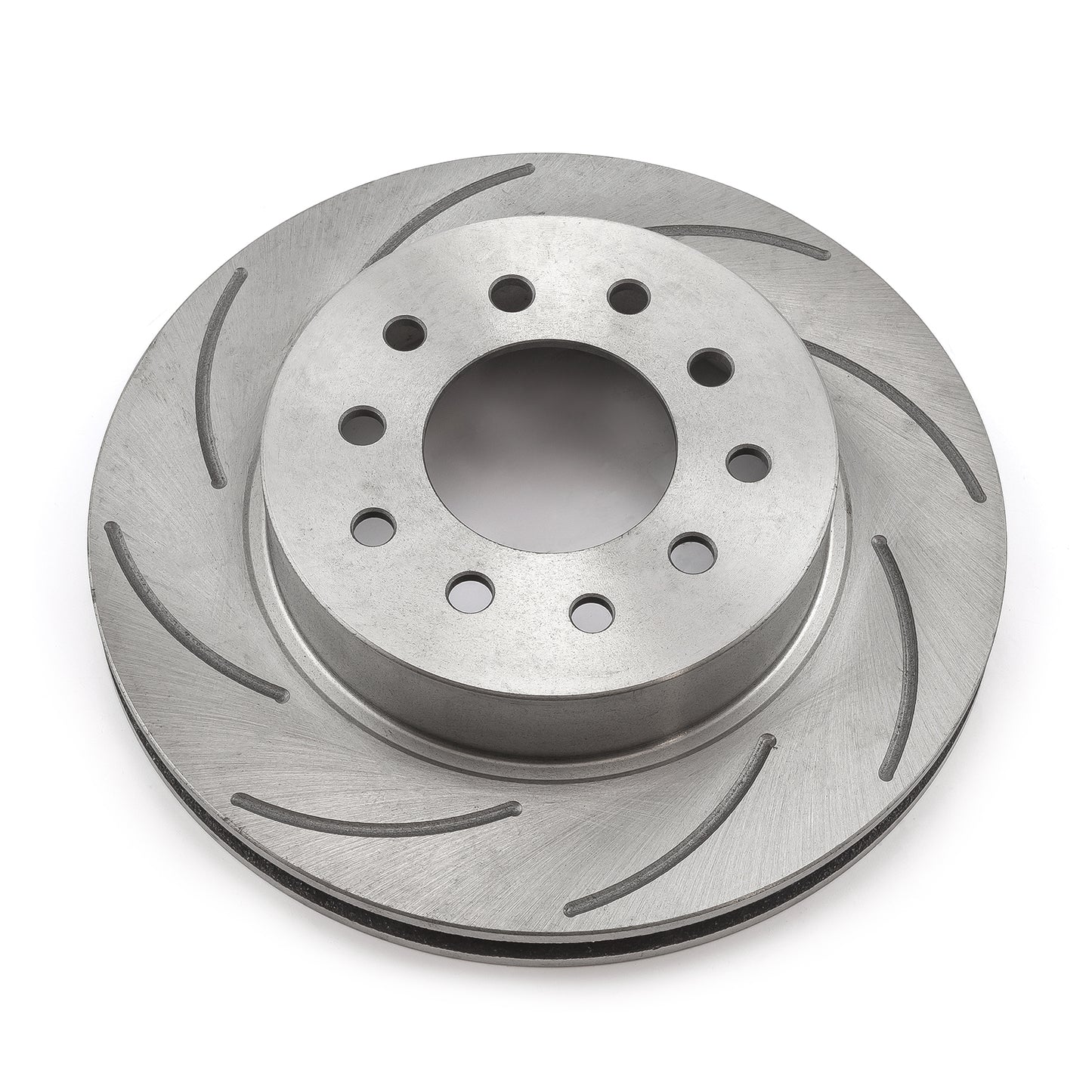 Rotor de freno trasero izquierdo ranurado de 11,25" de diámetro y 3,00" de centro