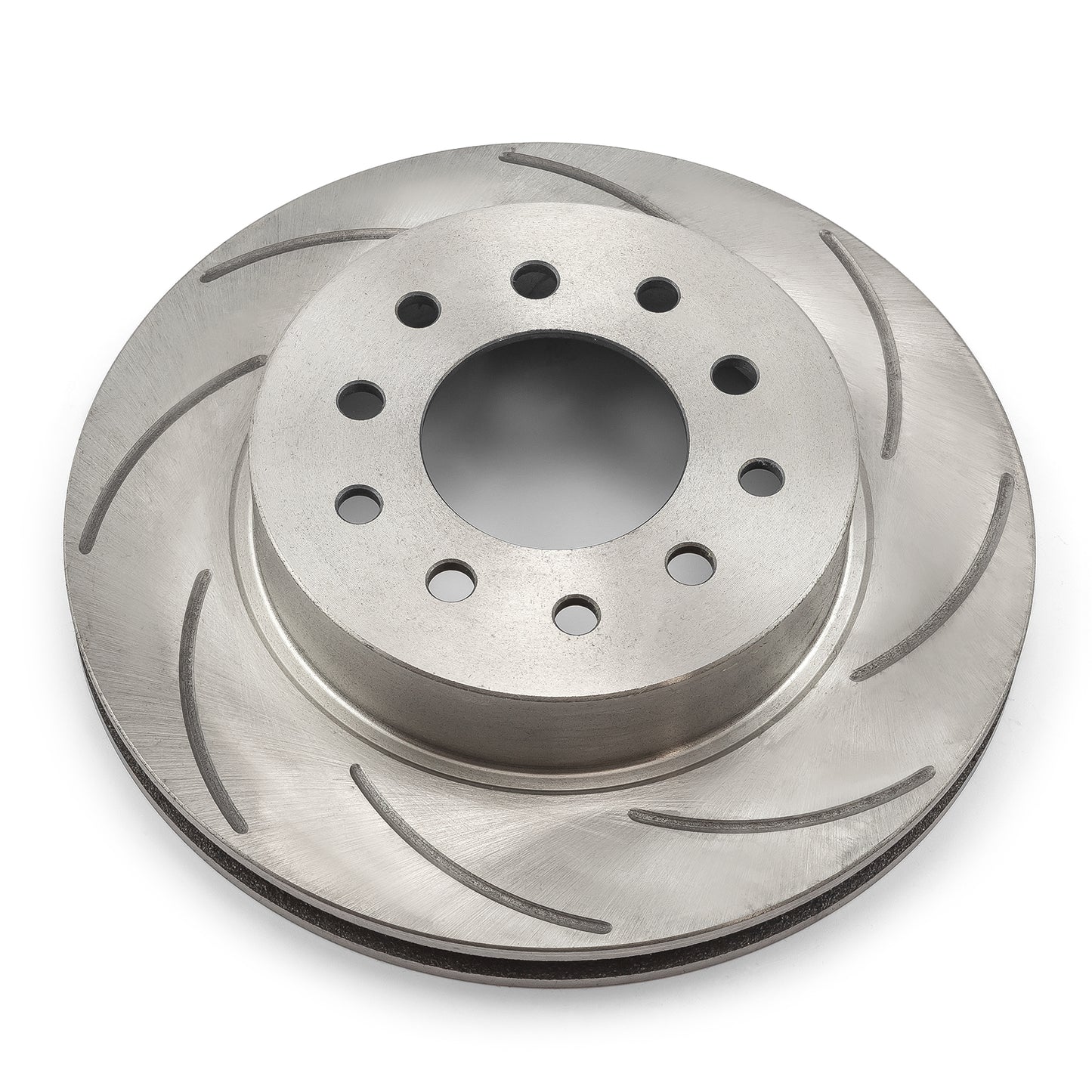 Rotor de freno trasero derecho ranurado de 11,25" de diámetro y 3,00" de centro