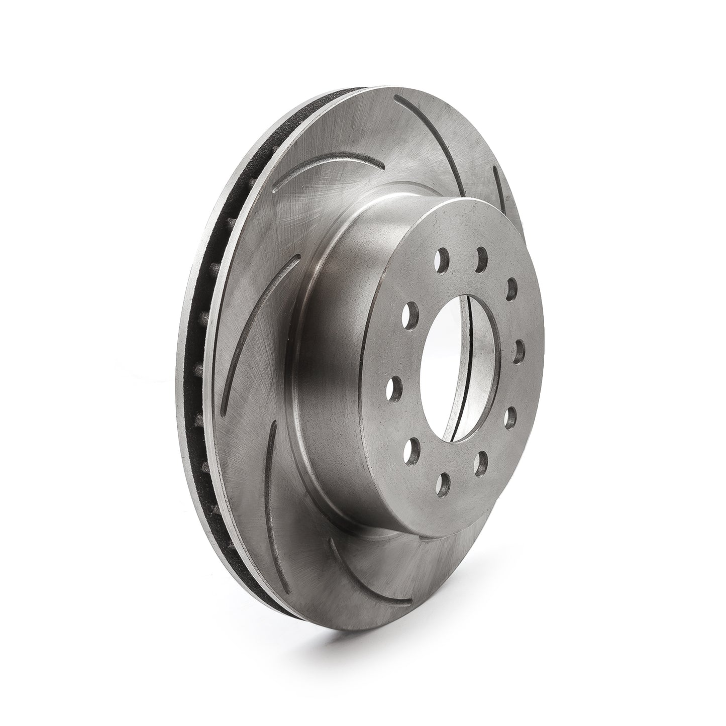 Rotor de freno trasero derecho ranurado de 11,25" de diámetro y 3,00" de centro