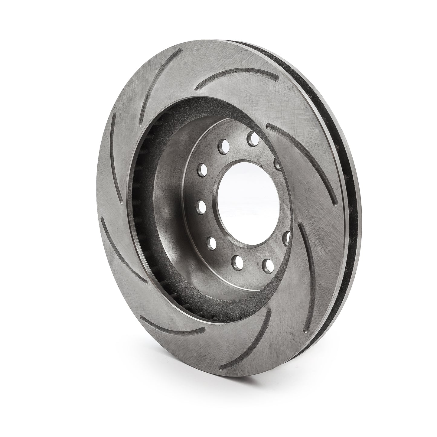 Rotor de freno trasero derecho ranurado de 11,25" de diámetro y 3,00" de centro