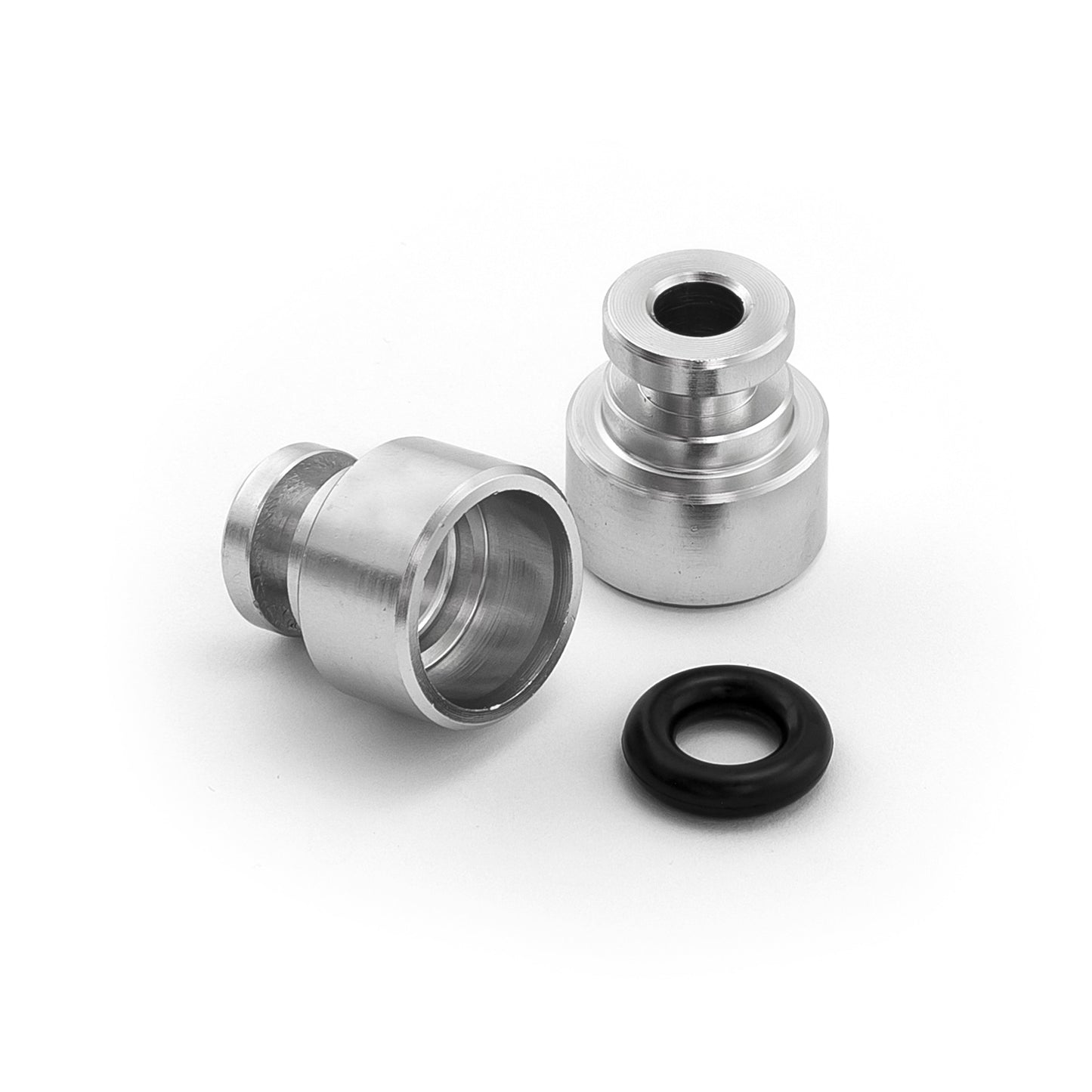 Juego de espaciadores de extensión de aluminio billet de 0,400" para inyector de combustible