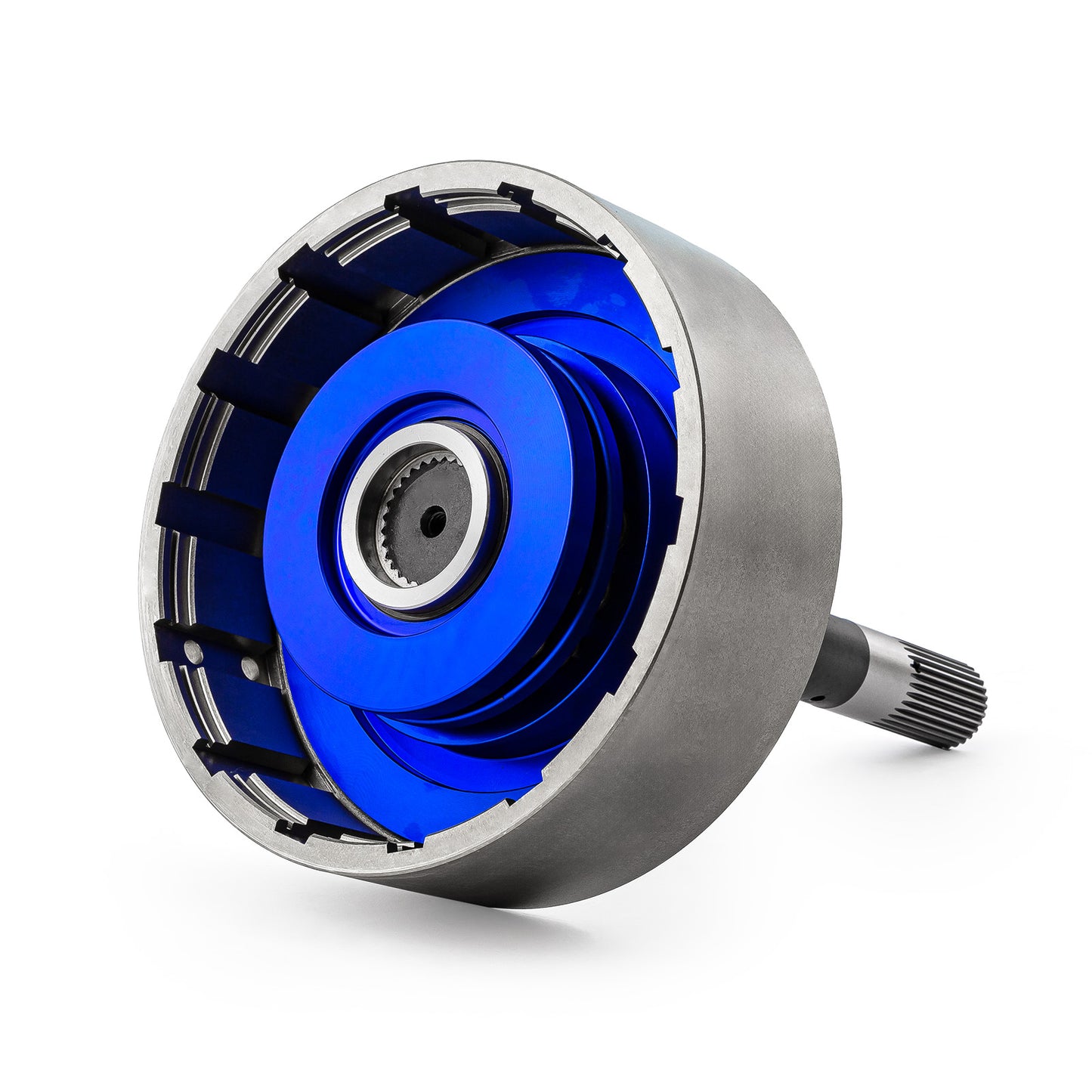 Eje de entrada de transmisión de servicio pesado GM TH400 Racing y tambor delantero de aluminio