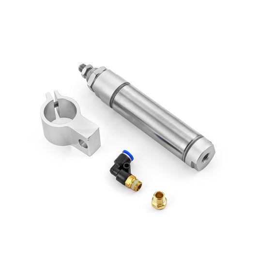 Kit de pistón de cambio de aire con soporte de aluminio de 2,5" de recorrido