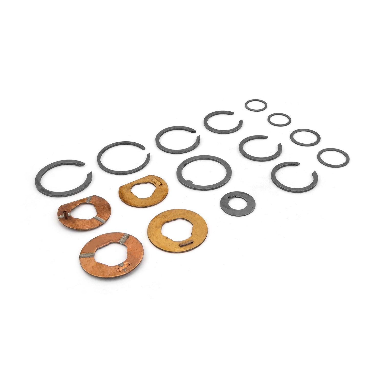 Surtido de arandelas de empuje y anillos de retención para Ford Mustang Falcon Toploader