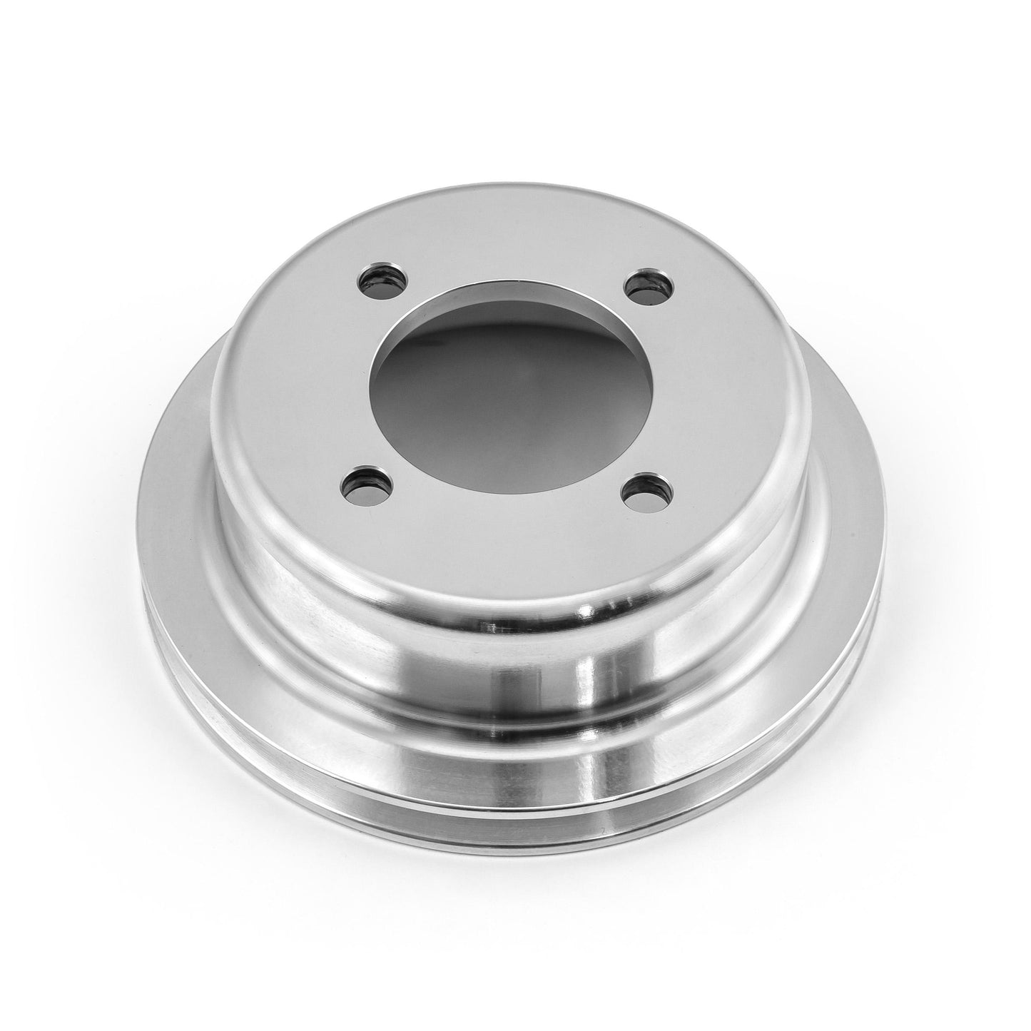 Polea de cigüeñal de aluminio billet para Ford SB 289 302 351W Windsor 351C Cleveland