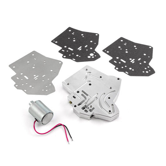 Transmisión GM TH400 de aluminio billet, extensión TransBrake, cuerpo de válvula manual completo