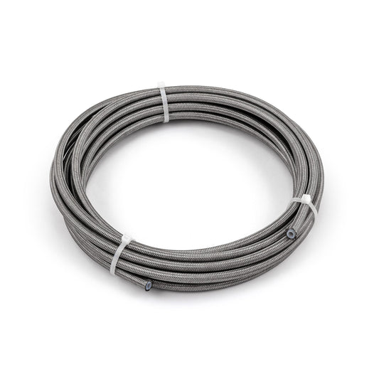 Manguera de acero inoxidable trenzada con PTFE de 4 AN (longitud de 20 pies)