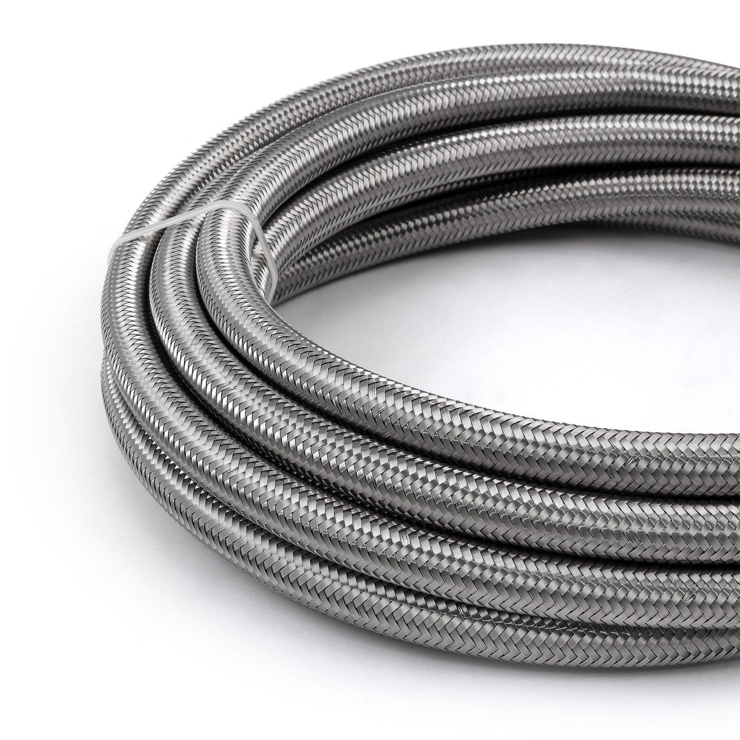 Manguera de acero inoxidable trenzada con PTFE de 10 AN (longitud de 20 pies)