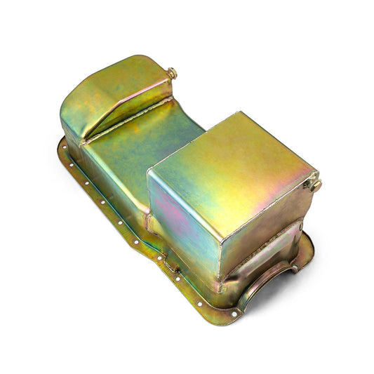 Ford SB 289 302 Windsor Fox Body Fabricated Dual Sump Oil Pan