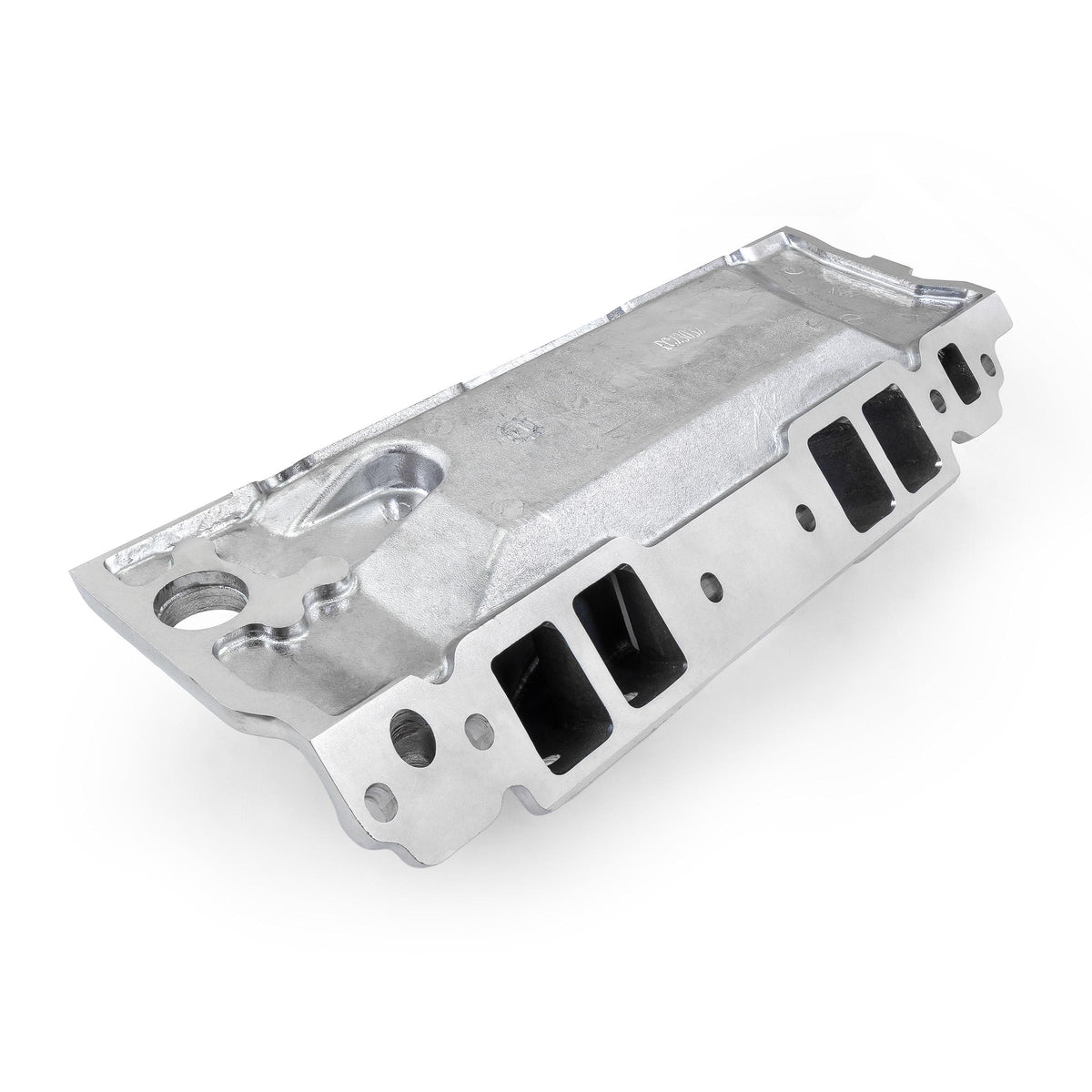 Chevy BBC 454 Rect Port Dominator w/Inj Ports High Rise Intake Manifold Polished