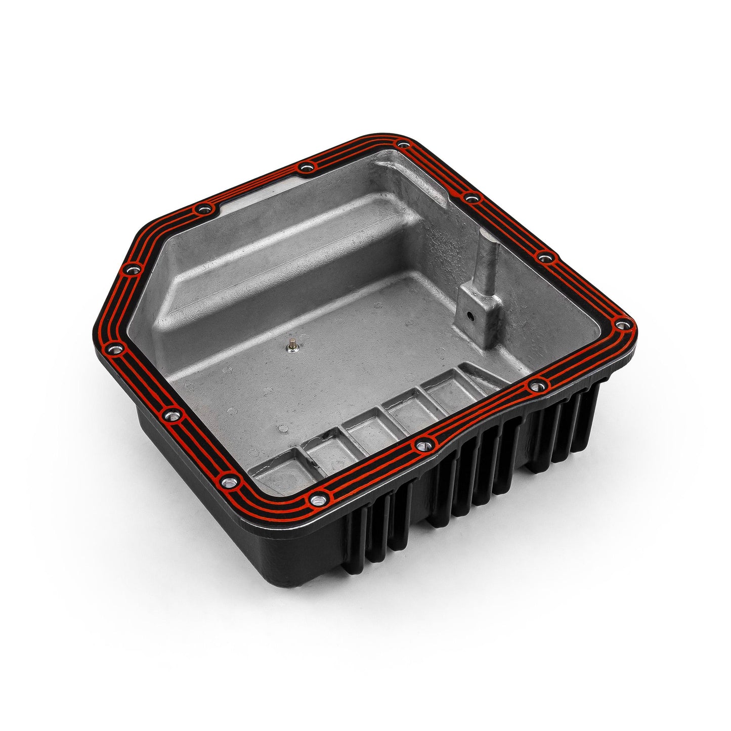 Kit de cárter de aceite de transmisión de aluminio de capacidad extra negra GM Turbo TH350