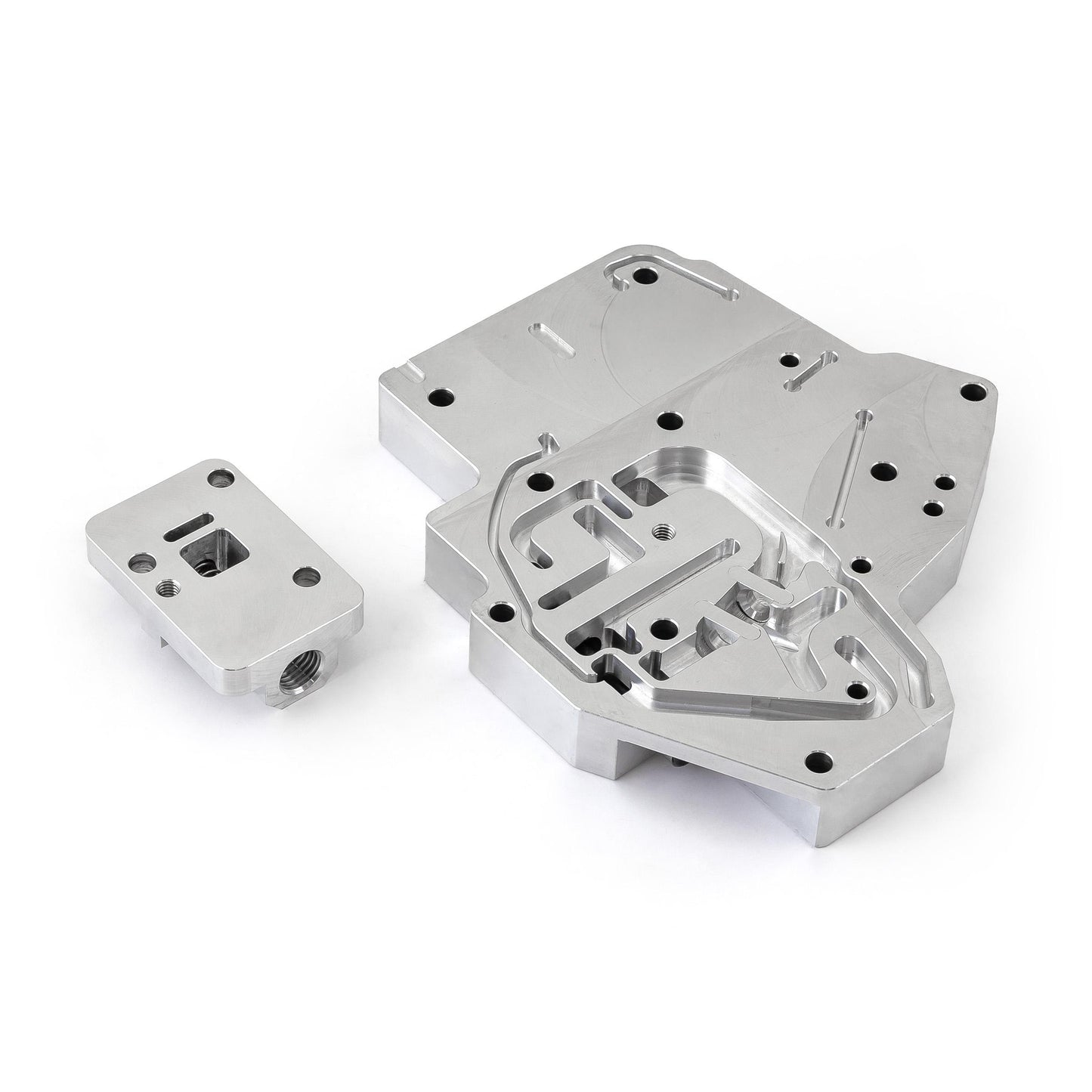 Cuerpo de válvulas de aluminio billet para transmisión GM TH400 con freno de motor