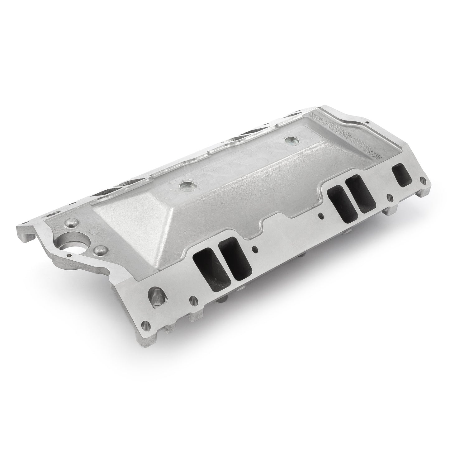 Colector de admisión de aluminio Vortec MidRise Air para Chevy SBC 350 [pulido]