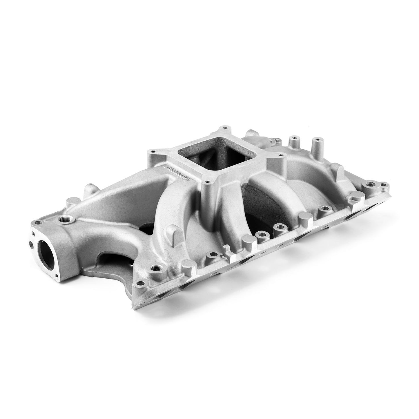 Ford 351W Windsor HiRise Aluminum Intake Manifold [Satin]