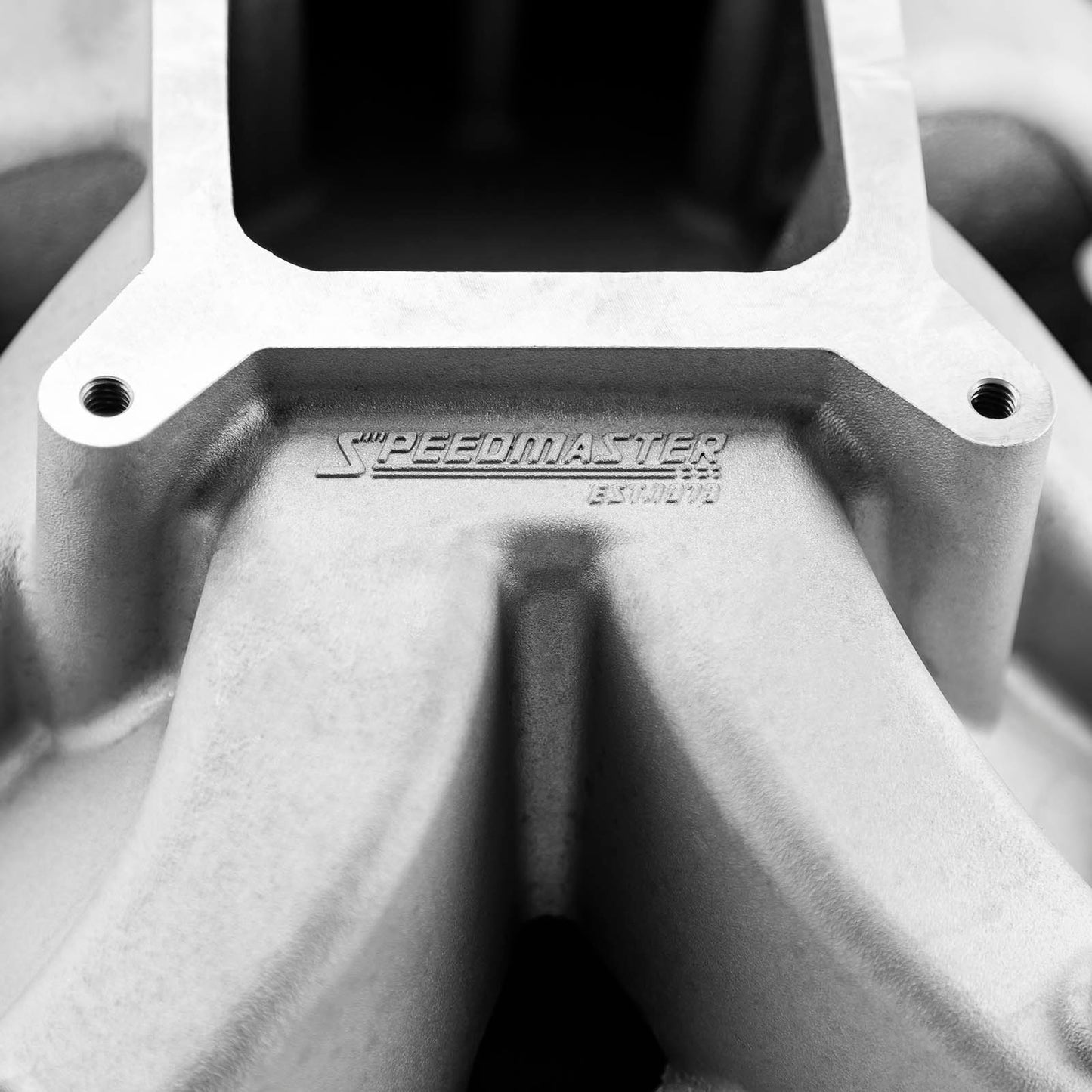 Ford 351W Windsor HiRise Aluminum Intake Manifold [Satin]