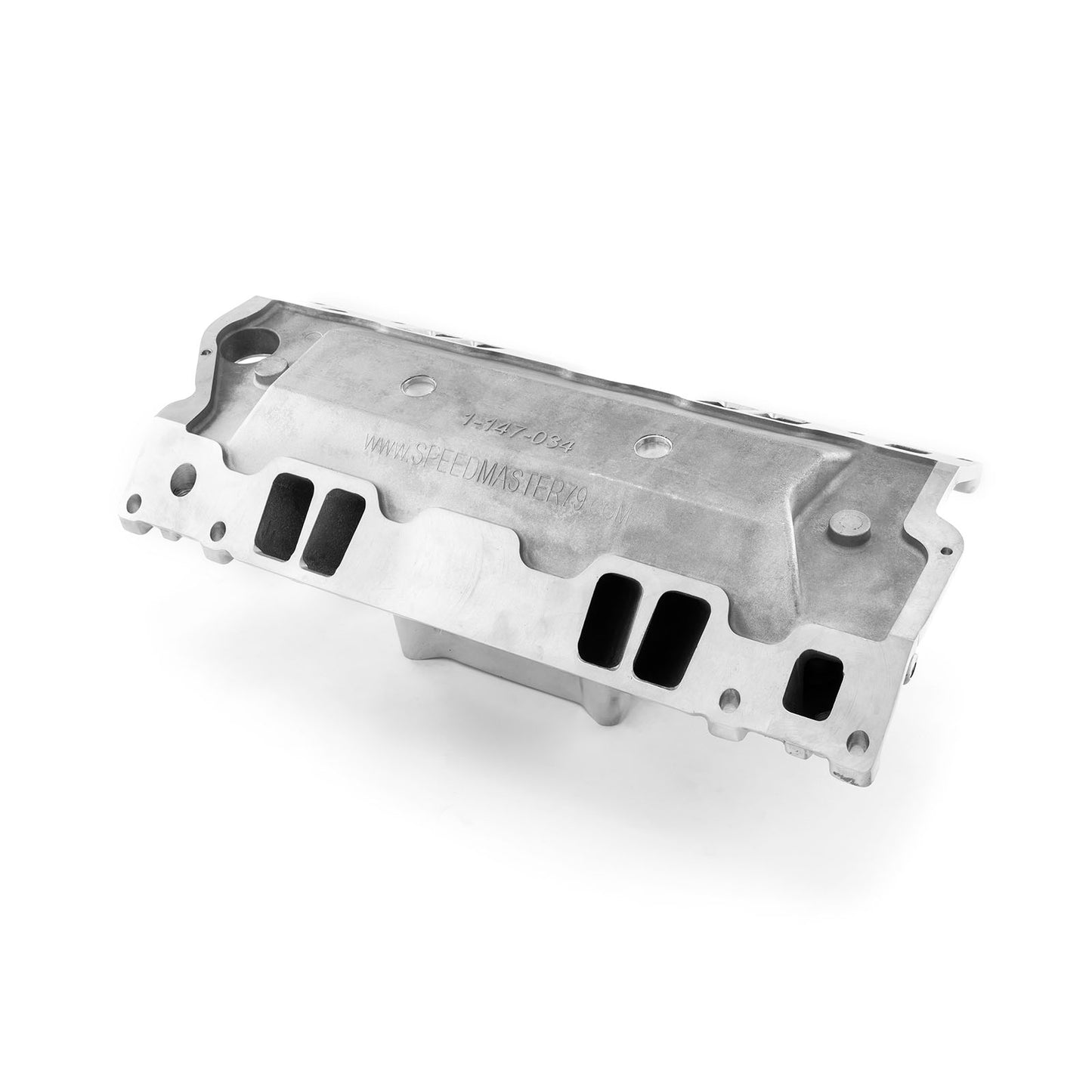 Colector de admisión de aluminio Vortec HiRise para Chevy SBC 350 [pulido]