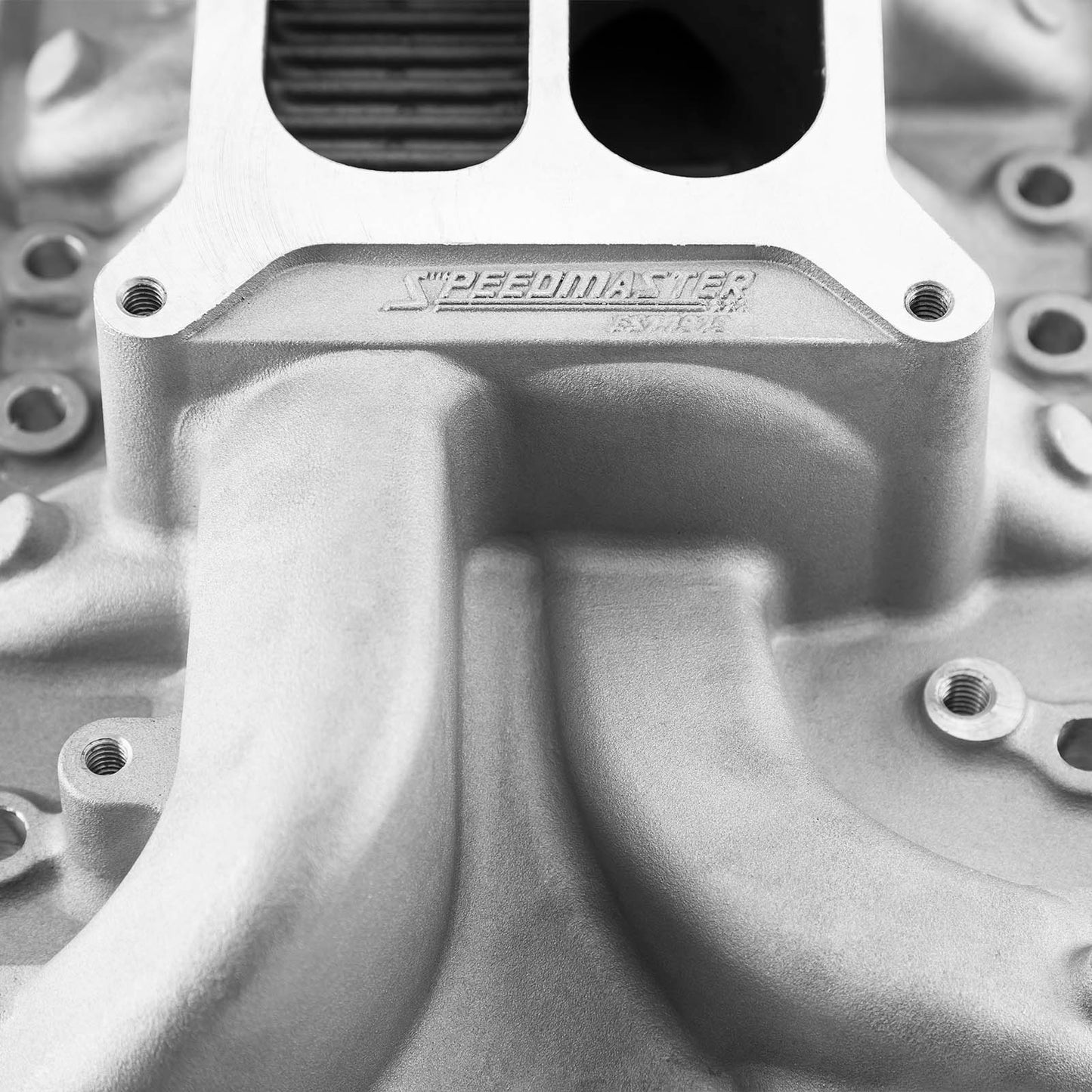 Ford SB 260 289 302 Windsor LowRise Aluminum Intake Manifold [Satin]