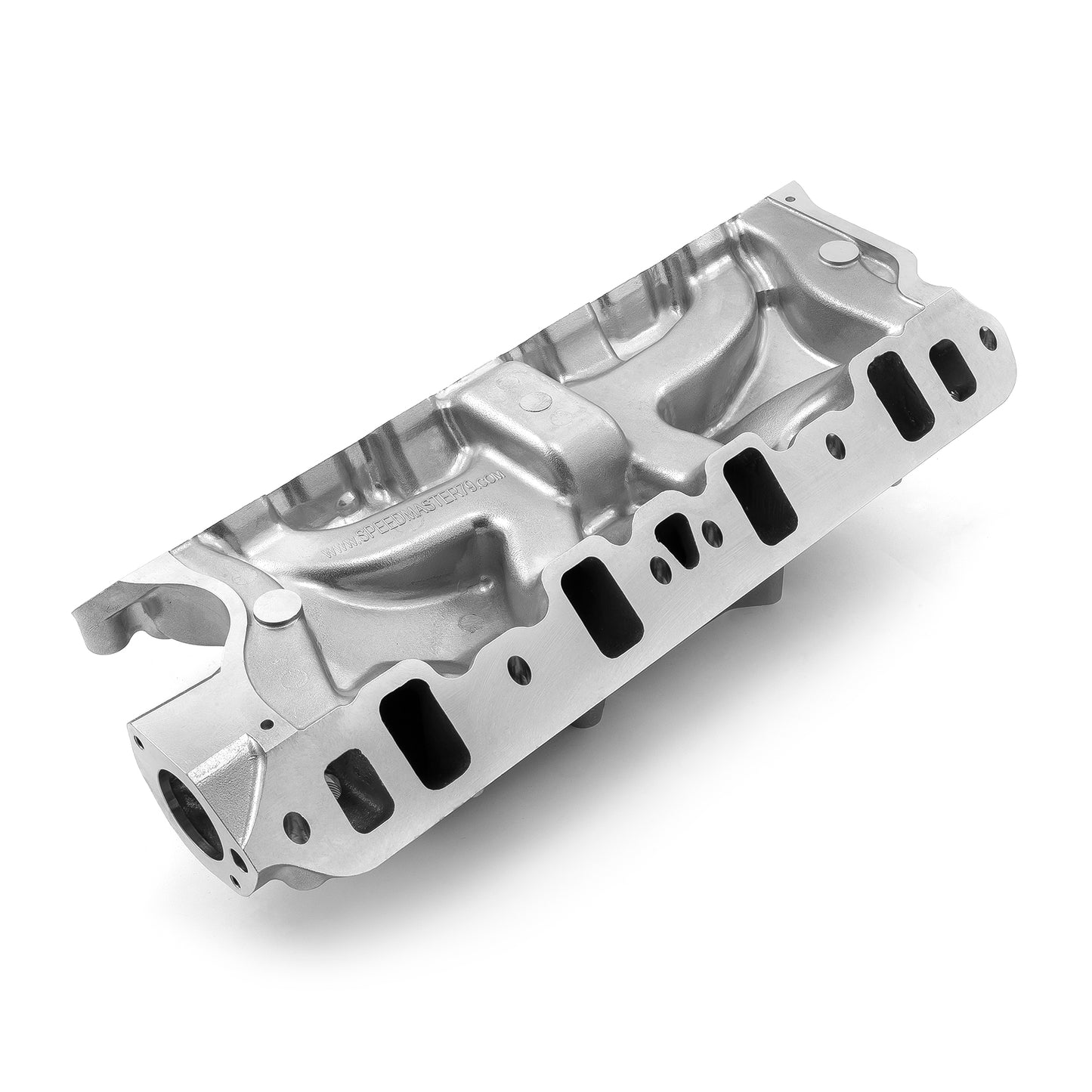 Colector de admisión de aluminio de perfil bajo para Ford SB 260 289 302 Windsor [pulido]