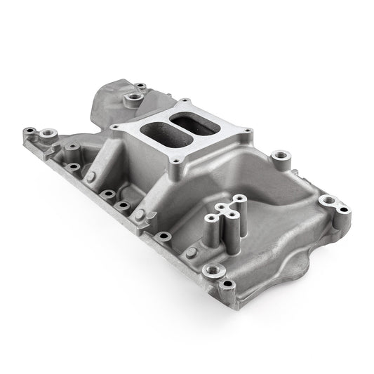 Ford 351W Windsor LowRise Aluminum Intake Manifold [Satin]